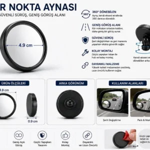 KÖR NOKTA AYNASI ÇERÇEVELİ RESULT -MRR-581