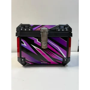 REXX ABS MOTOSİKLET ARKA ÇANTA MOR/PEMBE